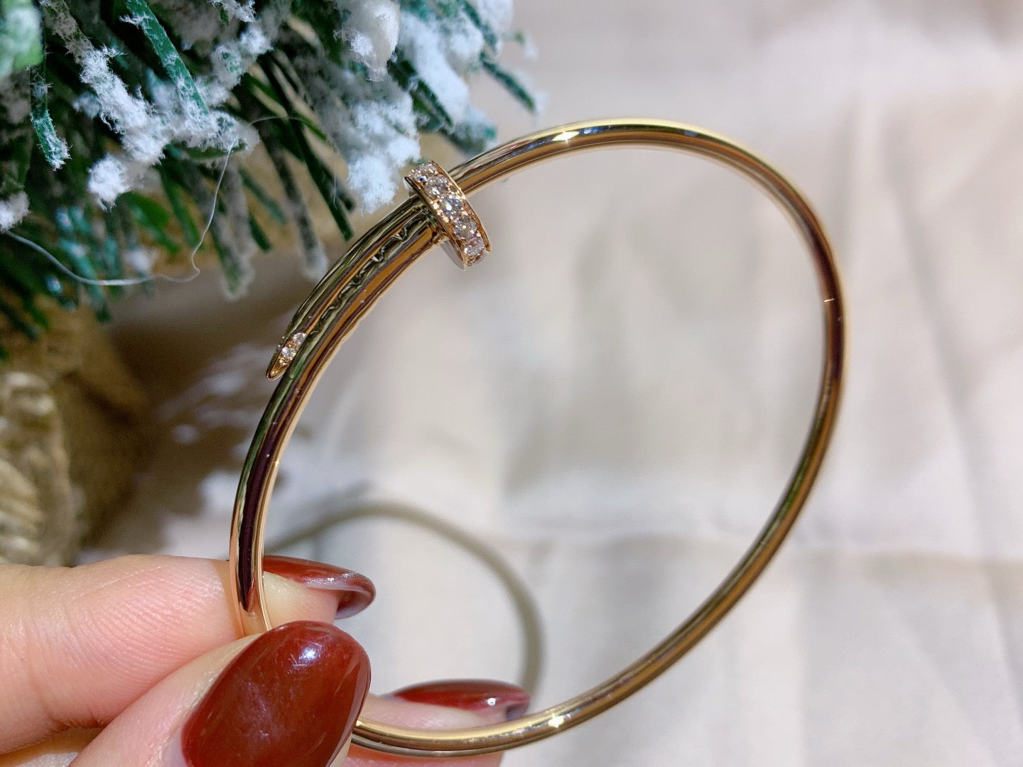 [Mystic Crown]JUSTE BRACELET 2.5MM DIAMONDS