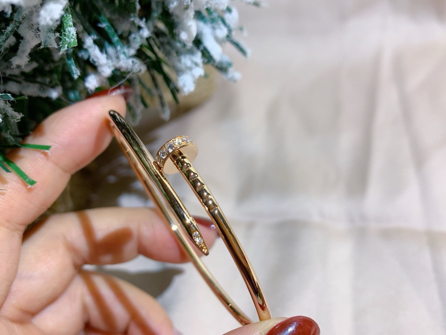 [Mystic]JUSTE BRACELET 2.5MM DIAMONDS