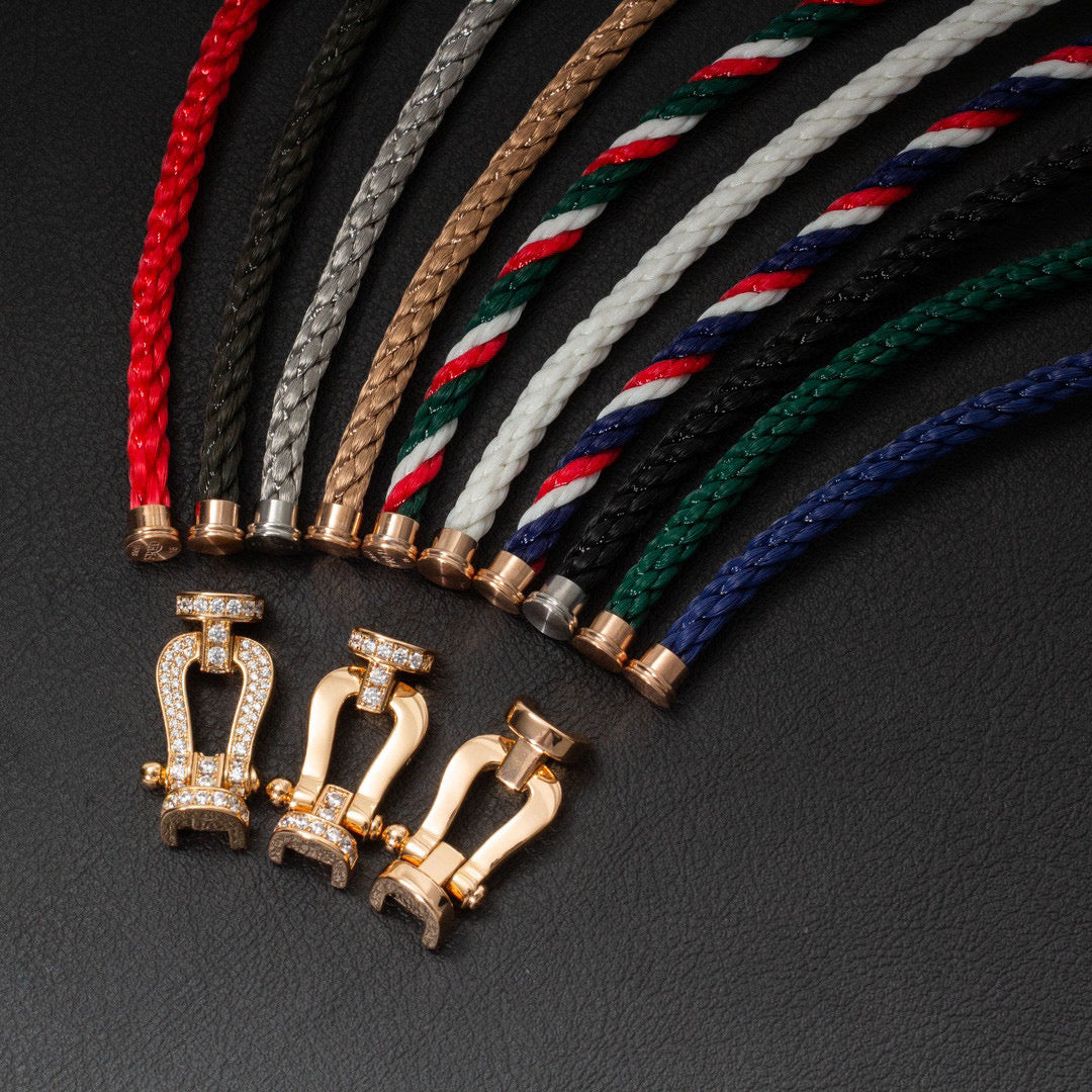 [Mystic Crown]FORCE LARGE HORSESHOE NO DIAMOND BRACELET GOLD
