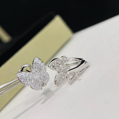[Mystic Crown]BUTTERFLY ALL DIAMOND EARRINGS