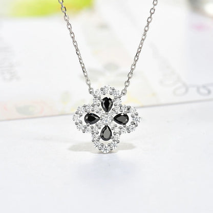 [Mystic Crown]LOOP NECKLACE FULL MOTIF DIAMOND 16MM MULTIPLE COLORS