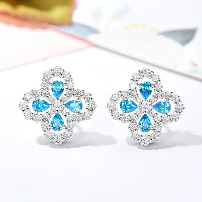 [Mystic Crown]LOOP EARRINGS FULL MOTIF DIAMOND 16MM