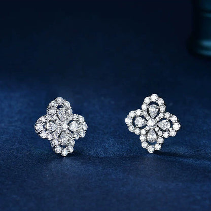 [Mystic]LOOP EARRINGS FULL MOTIF DIAMOND 16MM