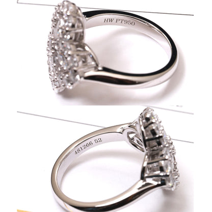 [Mystic Crown]LOOP RING FULL MOTIF DIAMOND 16MM SILVE