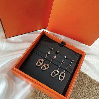 [Mystic]CHAINE TASSEL EARRINGS