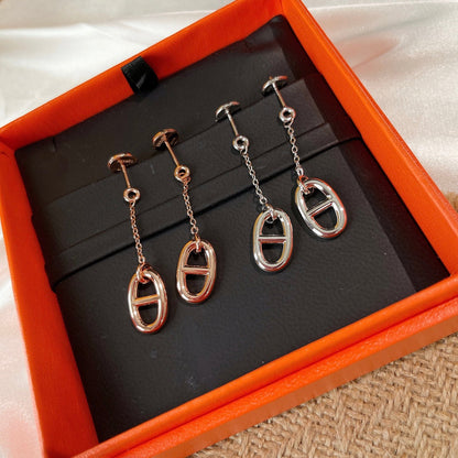 [Mystic]CHAINE TASSEL EARRINGS