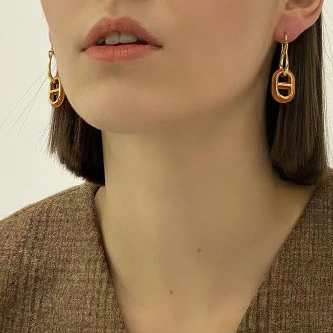 [Mystic]HM O'MAILLON GOLD EARRINGS