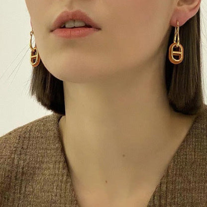 [Mystic]HM O'MAILLON GOLD EARRINGS