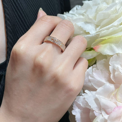 [Mystic]KELLY PINK GOLD DIAMOND RING