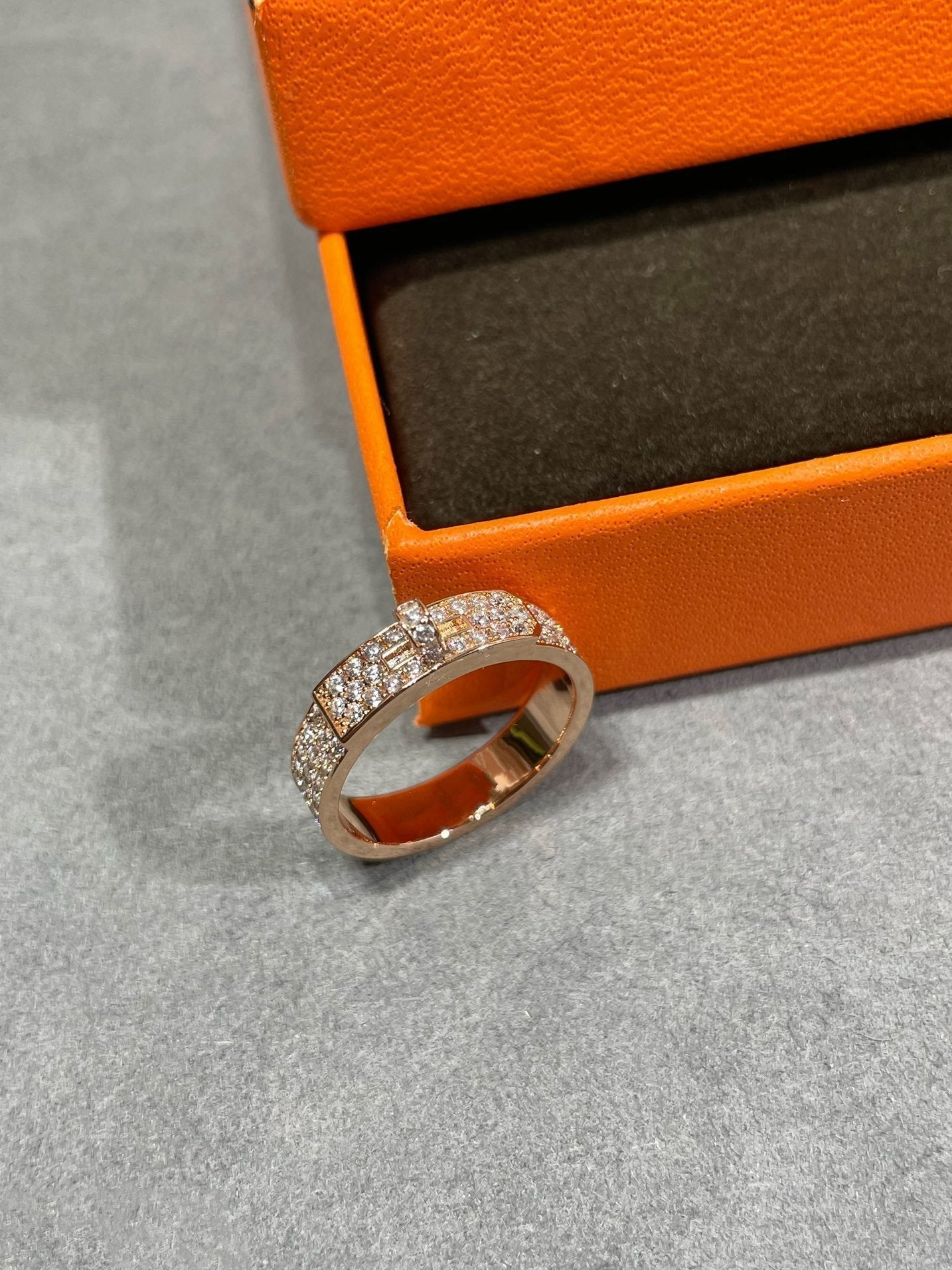 [Mystic]KELLY PINK GOLD DIAMOND RING