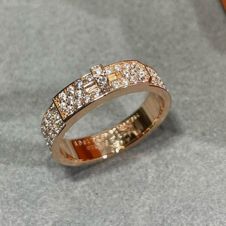 [Mystic Crown]KELLY PINK GOLD DIAMOND RING