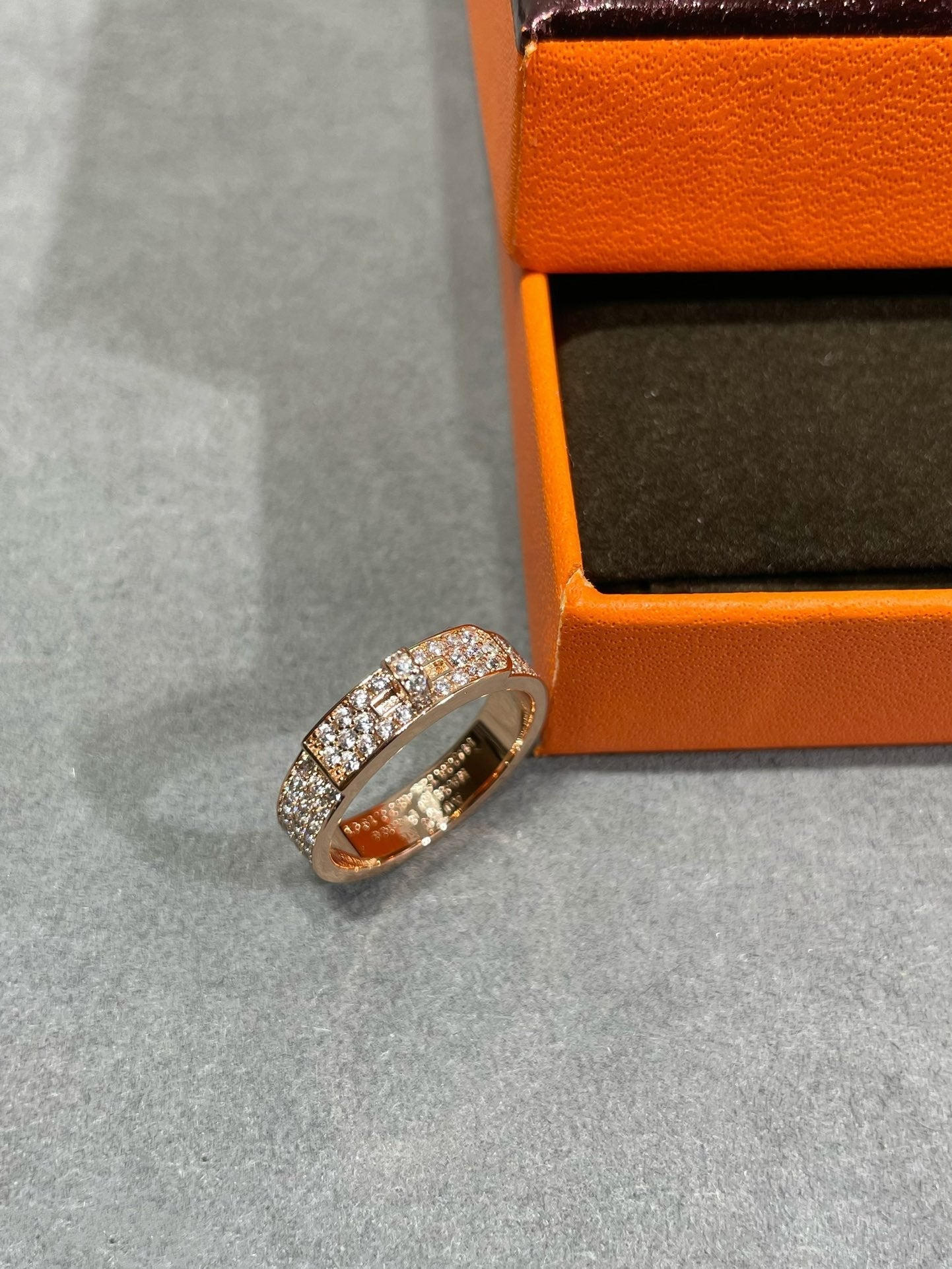 [Mystic]KELLY PINK GOLD DIAMOND RING