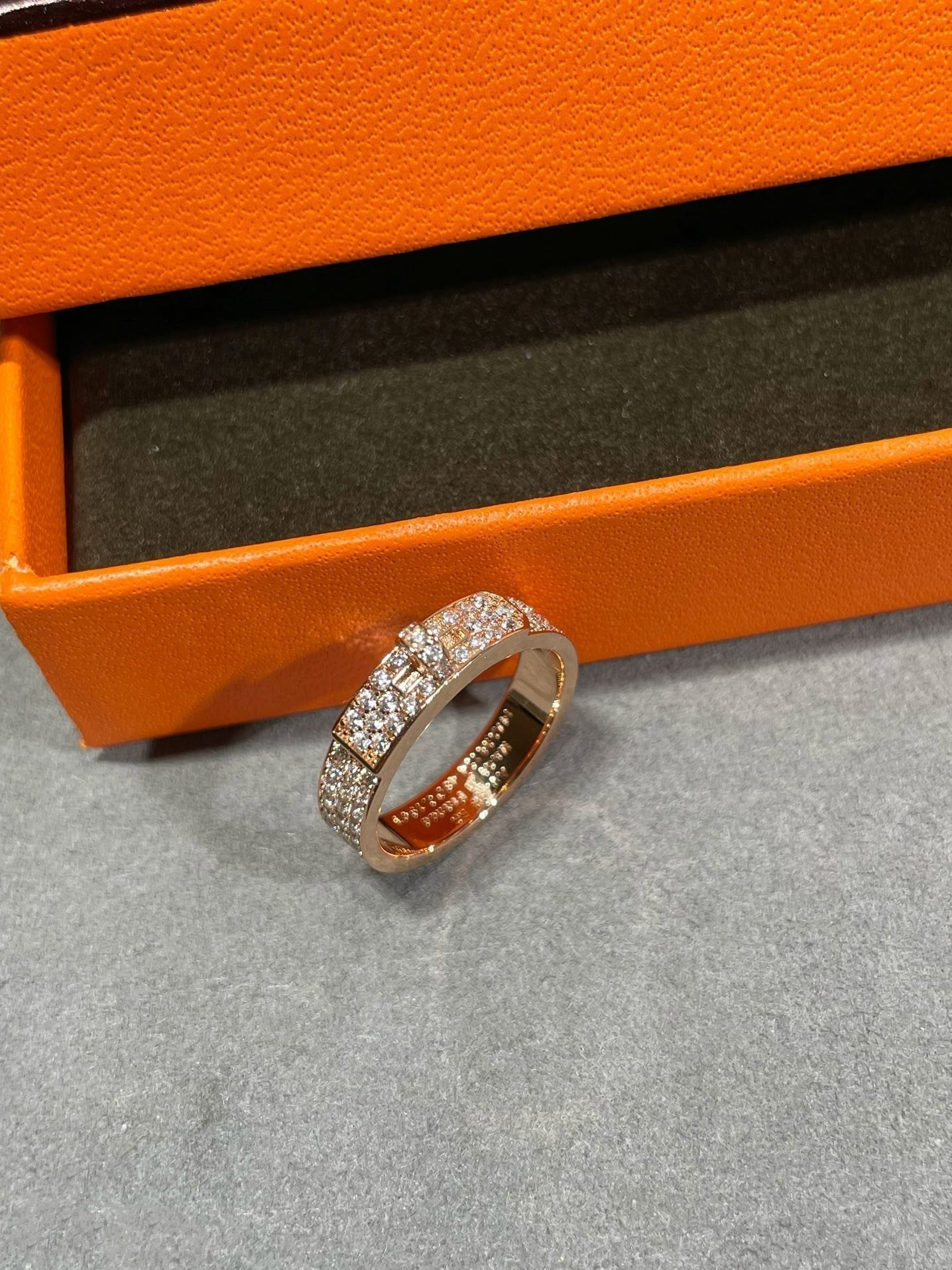[Mystic]KELLY PINK GOLD DIAMOND RING