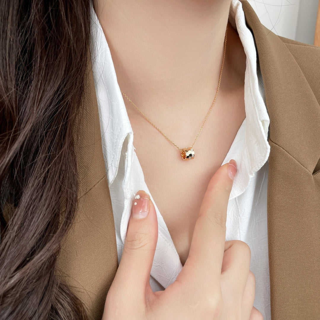 [Mystic]BEE MINI PEDANT DIAMOND NECKLACE