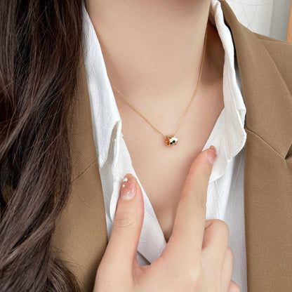 [Mystic]BEE MINI PEDANT DIAMOND NECKLACE