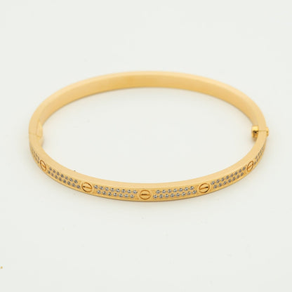 [Mystic]LOVE BRACELET 3.65MM DIAMOND-PAVED