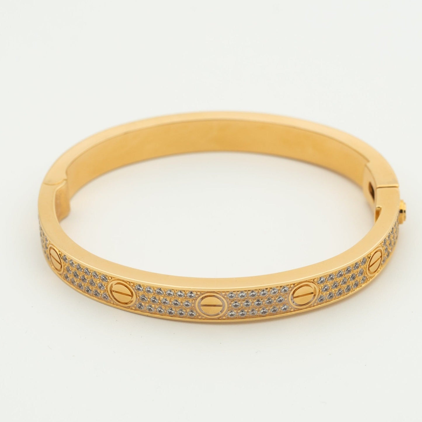 [Mystic]LOVE BRACELET 6.1MM DIAMOND-PAVED