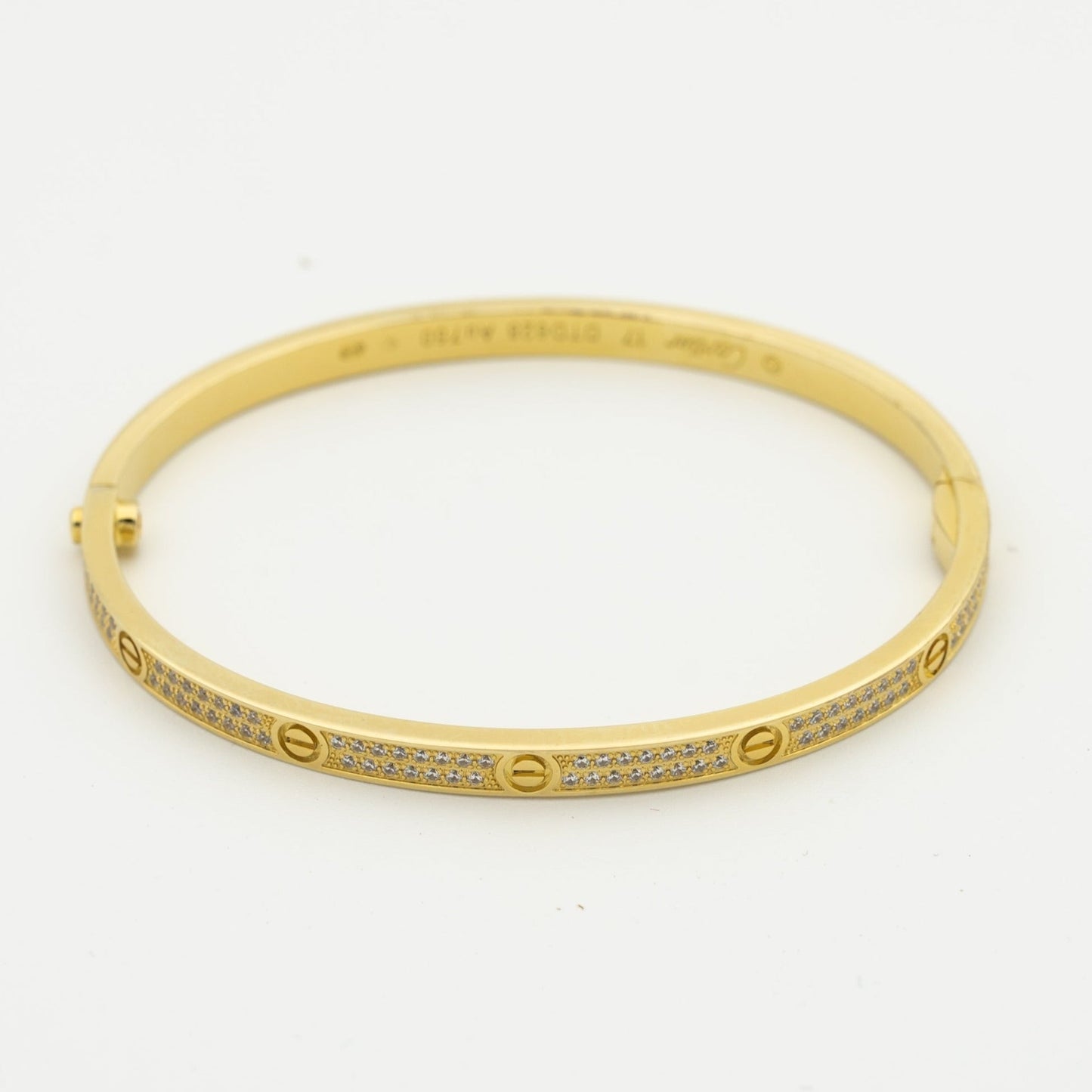 [Mystic]LOVE BRACELET 3.65MM DIAMOND-PAVED