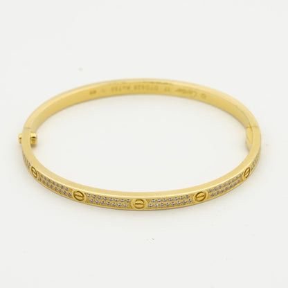 [Mystic]LOVE BRACELET 3.65MM DIAMOND-PAVED