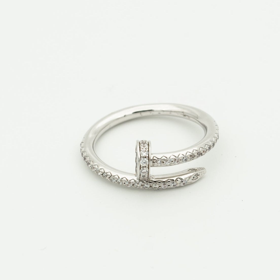 [Mystic]JUSTE RING 1.8MM SILVER DIAMONDS