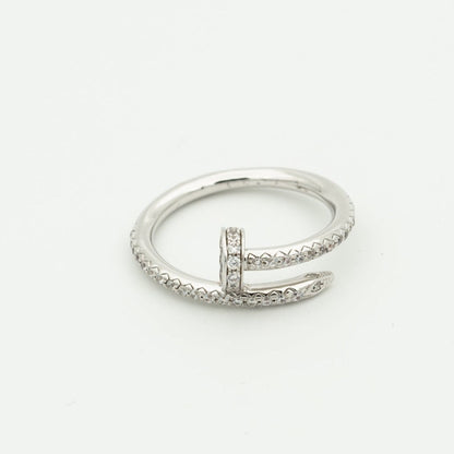 [Mystic]JUSTE RING 1.8MM SILVER DIAMONDS