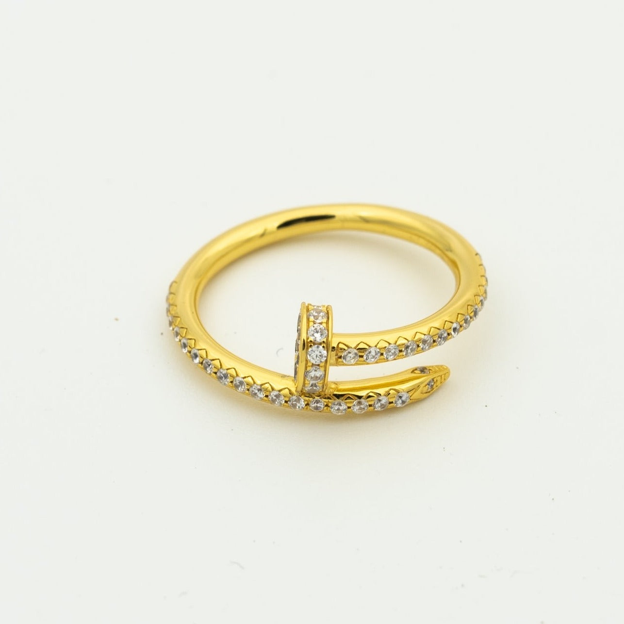 [Mystic]JUSTE RING 1.8MM GOLD DIAMONDS