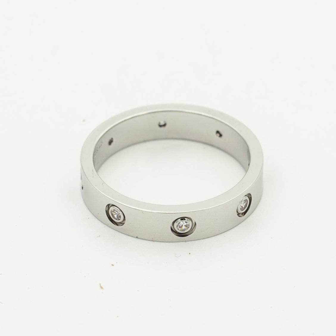 [Mystic]LOVE RING 3.6MM 8 DIAMONDS