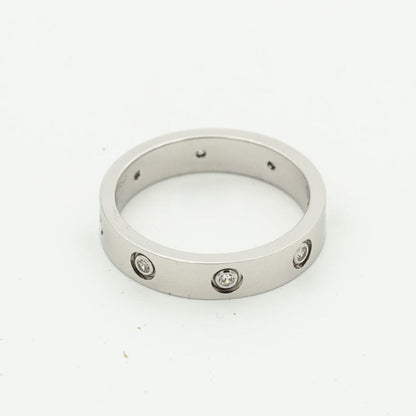 [Mystic]LOVE RING 3.6MM 8 DIAMONDS