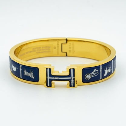 [Mystic]H BRACELET BLUE CERAMIC
