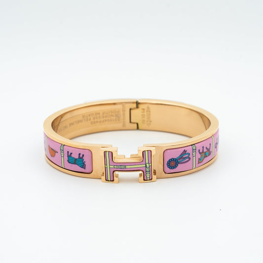 [Mystic]H PINK GOLD BRACELET PINK CERAMIC