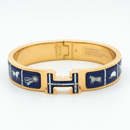 [Mystic]H BRACELET BLUE CERAMIC