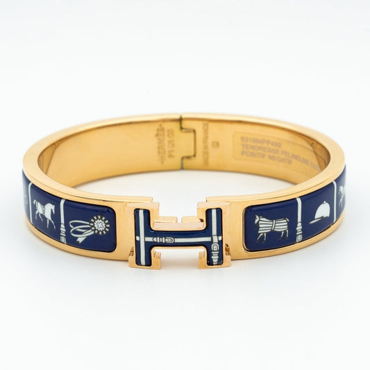 [Mystic]H BRACELET BLUE CERAMIC