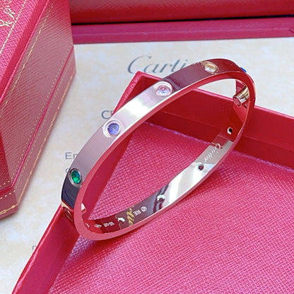 [Mysitc] 2026 RAINBOW LOVE BRACELET 6.1MM  10 DIAMONDS