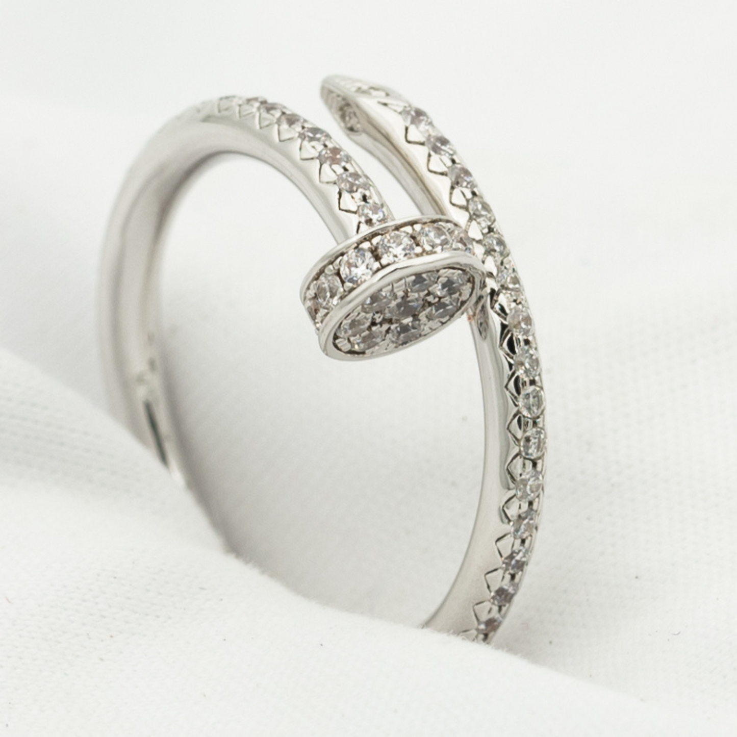 [Mystic]JUSTE RING 1.8MM SILVER DIAMONDS
