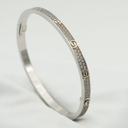 [Mystic Crown]LOVE BRACELET 3.65MM DIAMOND-PAVED