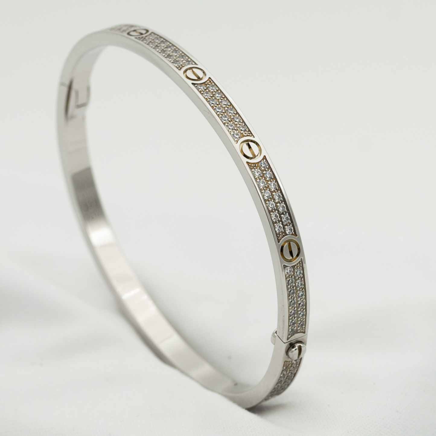 [Mystic]LOVE BRACELET 3.65MM DIAMOND-PAVED