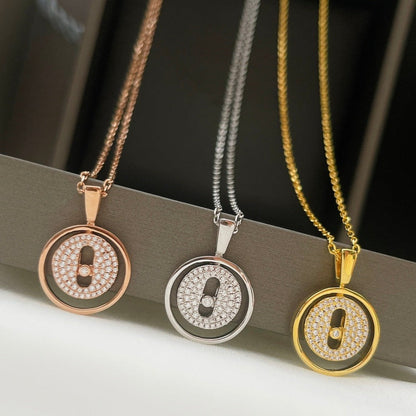 [Mysitc]  MOVER PM PAVED NECKLACE