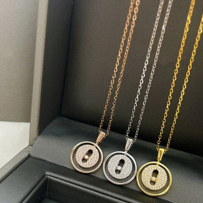 [Mysitc]  MOVER PM PAVED NECKLACE