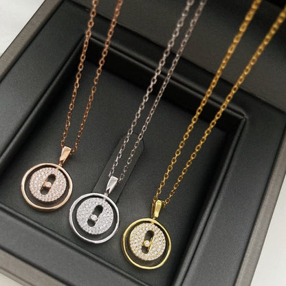 [Mysitc]  MOVER PM PAVED NECKLACE