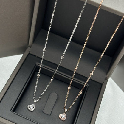 [Mysitc] JOY HEART DIAMOND NECKLACE