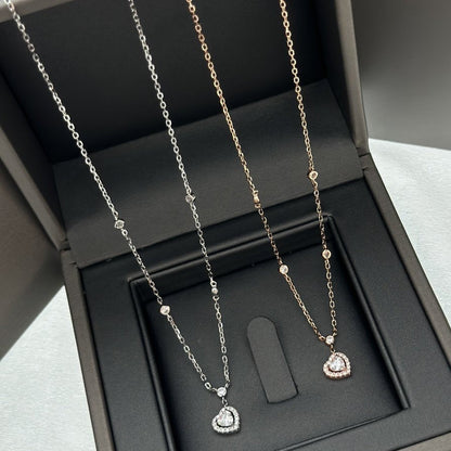 [Mysitc] JOY HEART DIAMOND NECKLACE