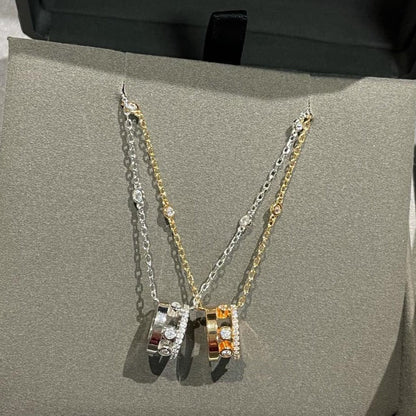 [Mysitc] CHAIN MOVE ROMANE PEDAND NECKLACE