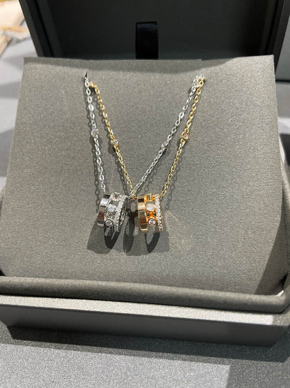 [Mysitc] CHAIN MOVE ROMANE PEDAND NECKLACE