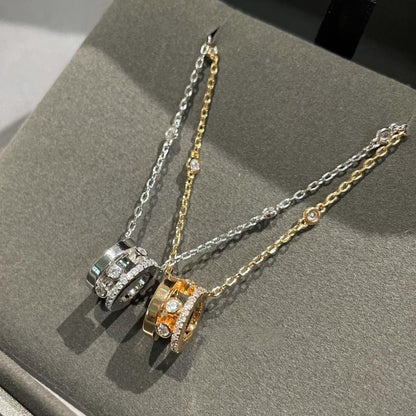 [Mysitc] CHAIN MOVE ROMANE PEDAND NECKLACE