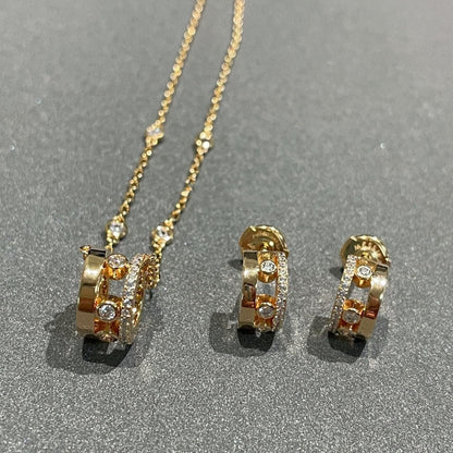 [Mysitc] CHAIN MOVE ROMANE PEDAND NECKLACE