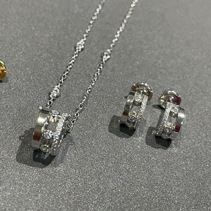 [Mysitc] CHAIN MOVE ROMANE PEDAND NECKLACE