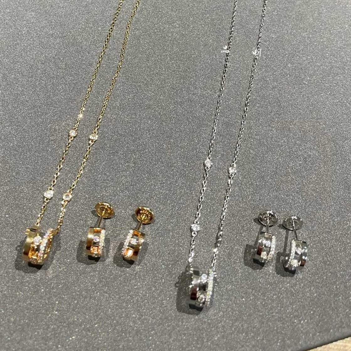 [Mysitc] CHAIN MOVE ROMANE PEDAND NECKLACE