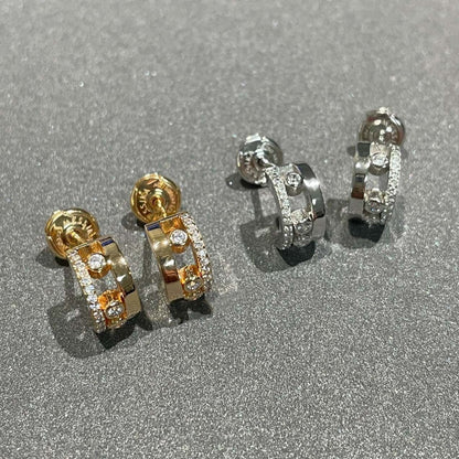 [Mysitc] MOVE ROMANE EARRINGS DIAMOND