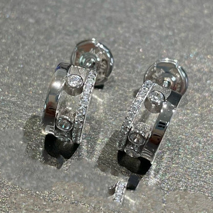 [Mysitc] MOVE ROMANE EARRINGS DIAMOND