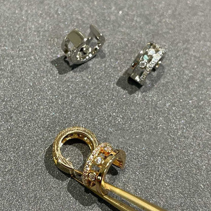 [Mysitc] MOVE ROMANE EARRINGS DIAMOND